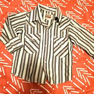 Boy's Ely Cattleman pearl snap